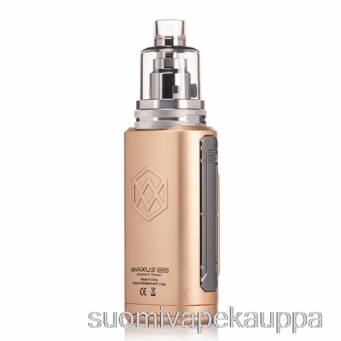 Vape Kauppa Freemax Maxus Max 168w Aloituspakkaus Kultaa